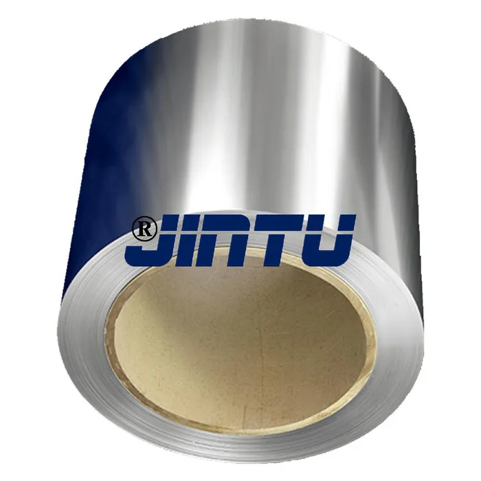 Detail stainless steel strip in coil